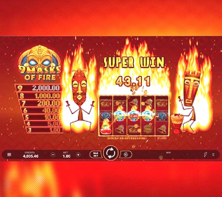 Diamonds On Fire online slot