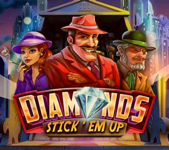 Diamonds Stick Em Up slot game