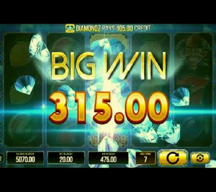 Diamondz online slot