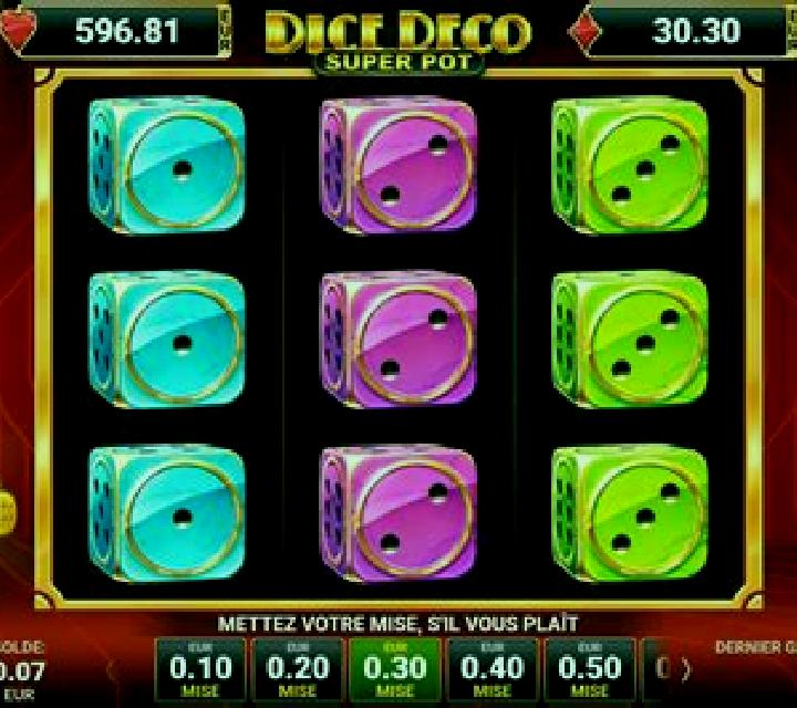 Dice Deco Super Pot online slot