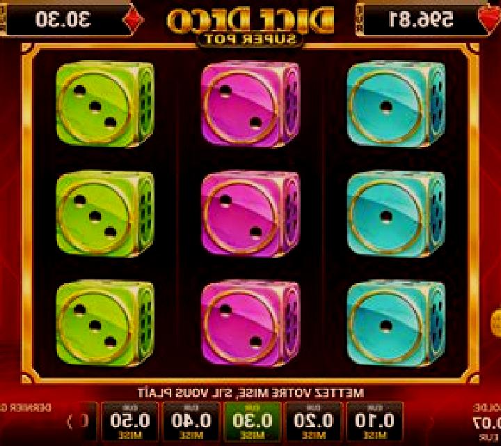 Dice Deco Super Pot slot game