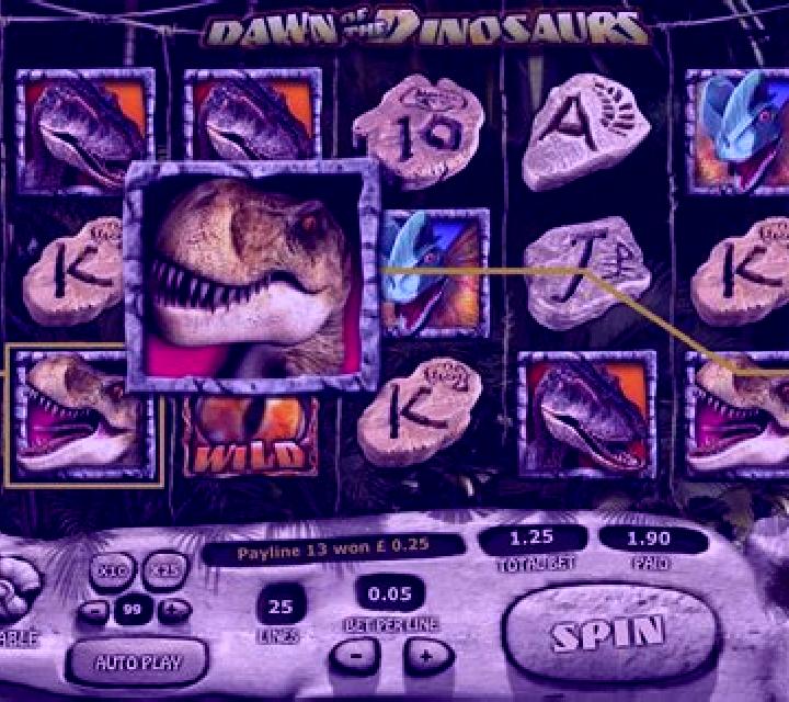 Dice & Dinosaurs slot machine