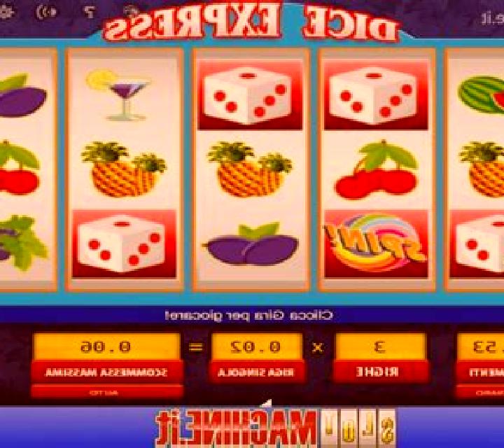 Dice Express slot machine