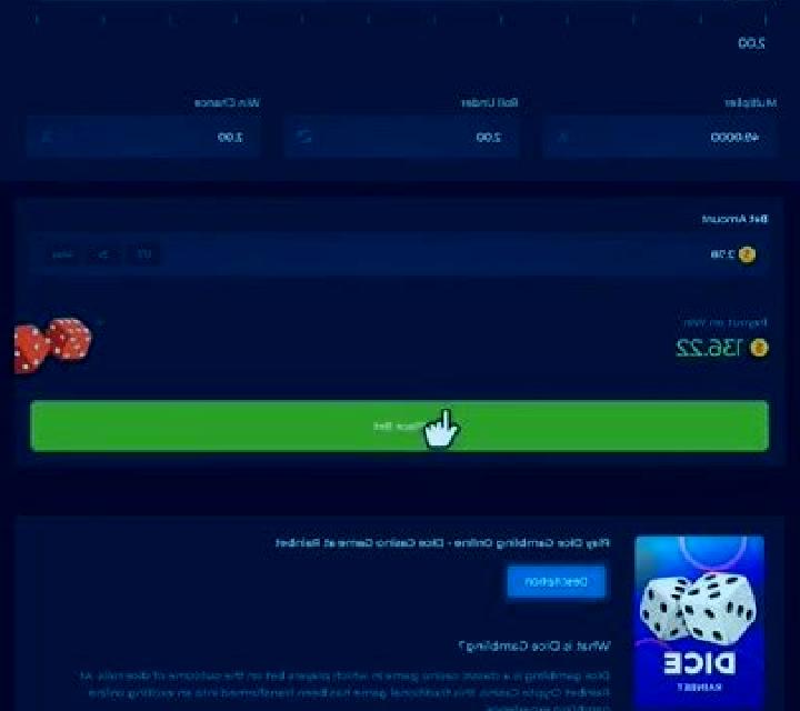 Dice (Rainbet Originals) online slot