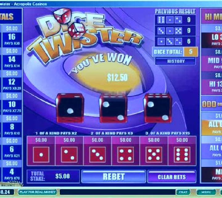 Dice Twister slot game