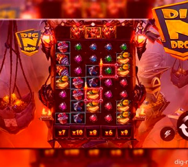 Dig N Drop slot game