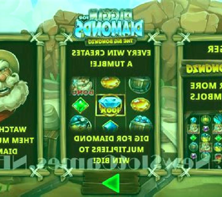 Diggin for Diamonds 2 slot game