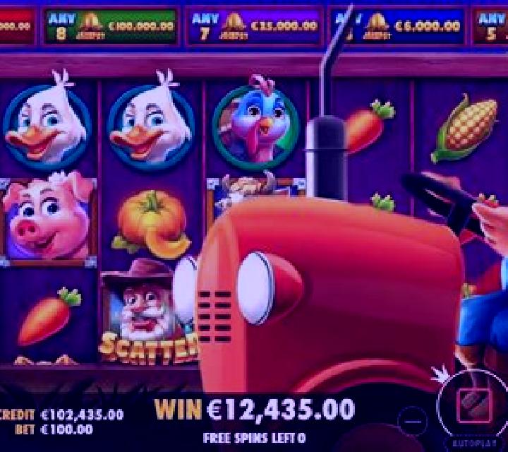 Disco Farm slot machine
