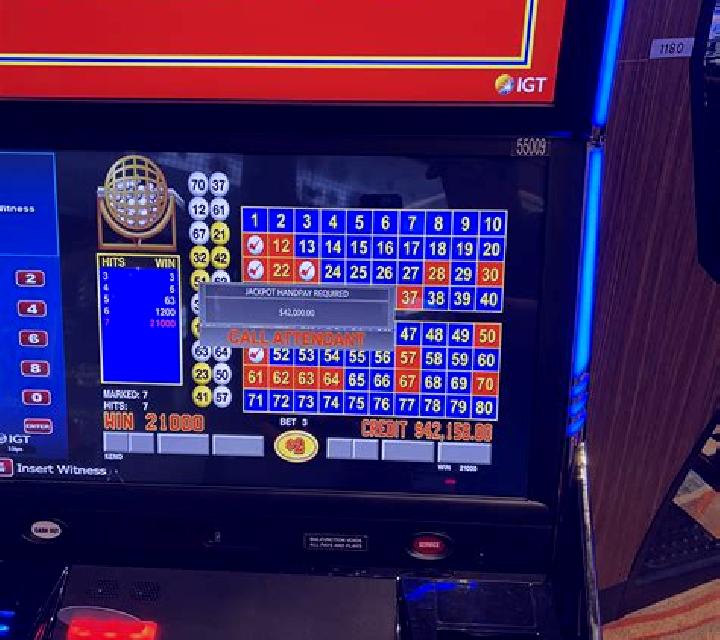 Disco Keno slot machine