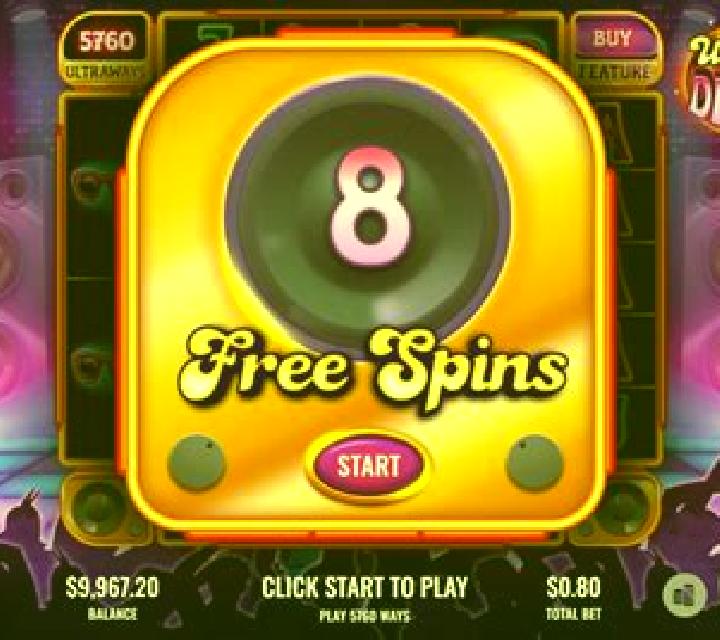Disco slot game