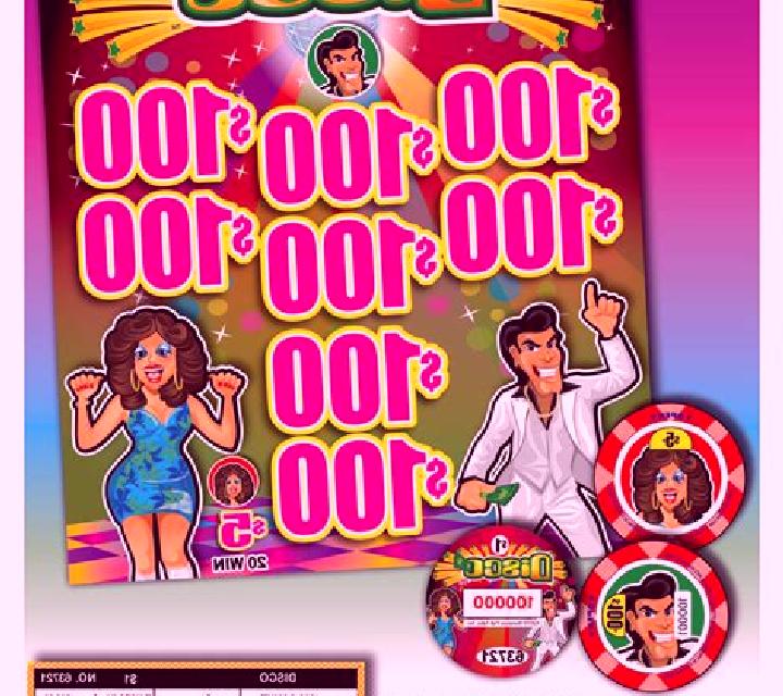 Disco Spin Pull Tabs slot machine