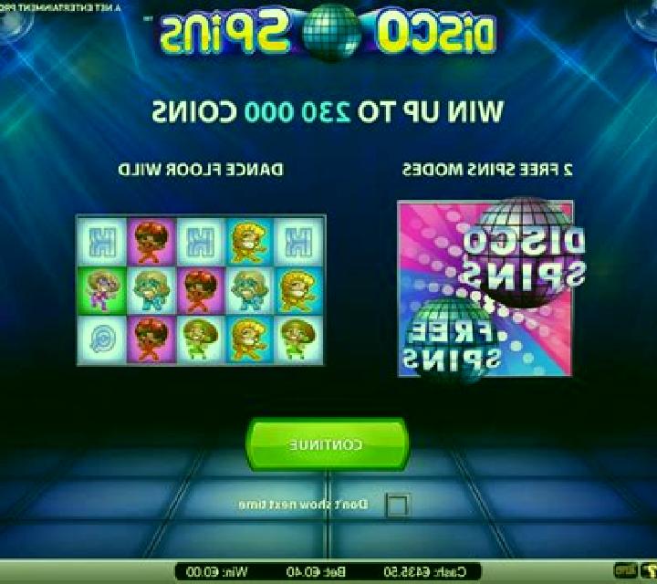 Disco Spins slot machine