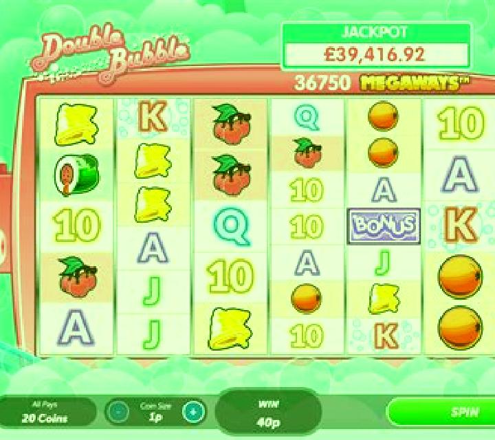 Double Bubble Jackpot online slot
