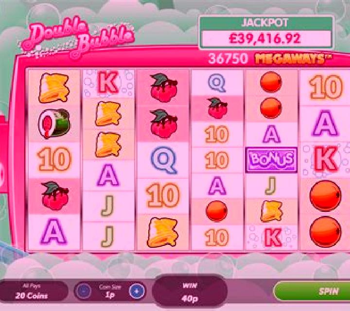 Double Bubble Jackpot slot game