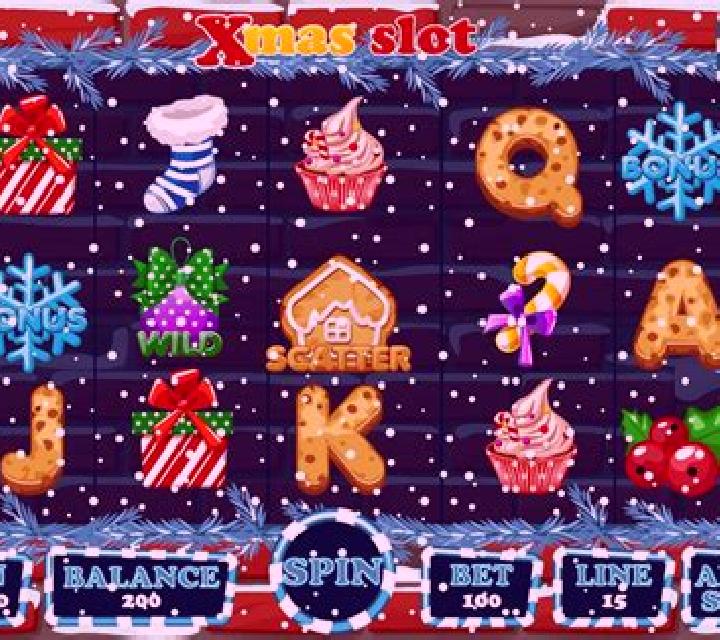 Double Clover Fire Christmas slot game