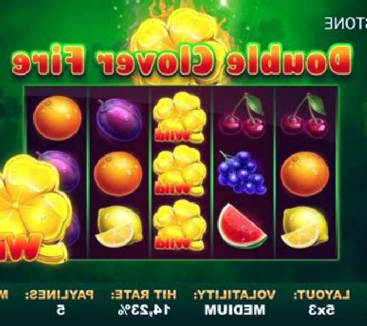 Double Clover Fire slot machine