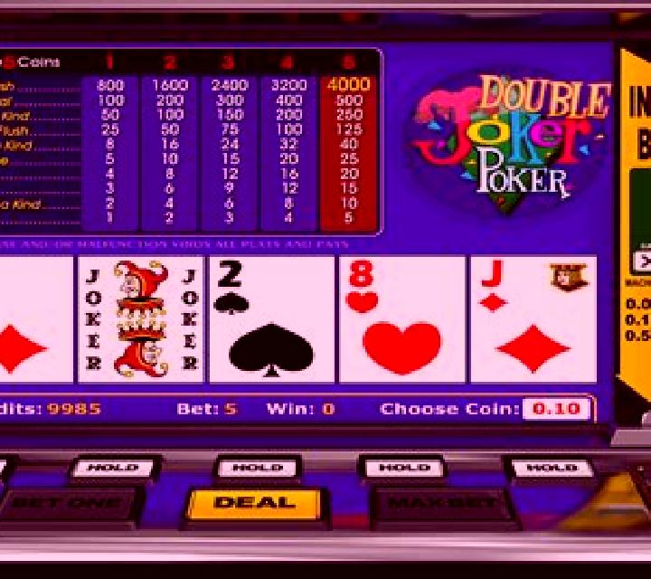 Double Joker Poker (Betsoft) online slot