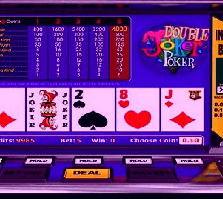 Double Joker Poker (Betsoft) slot game