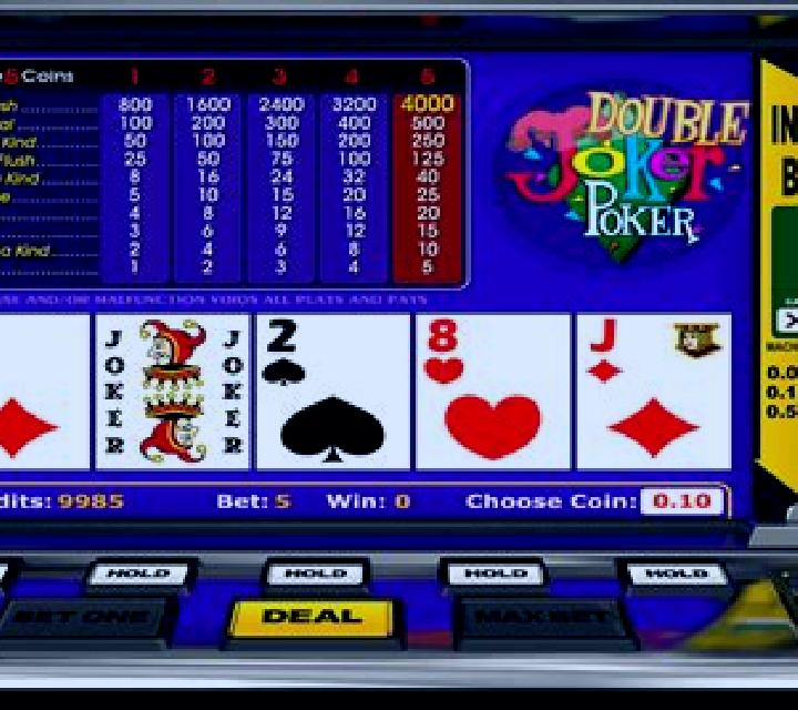 Double Joker Poker (Betsoft) slot machine