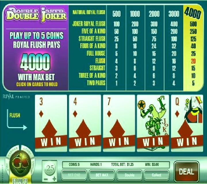 Double Joker Poker (Nucleus Gaming) online slot