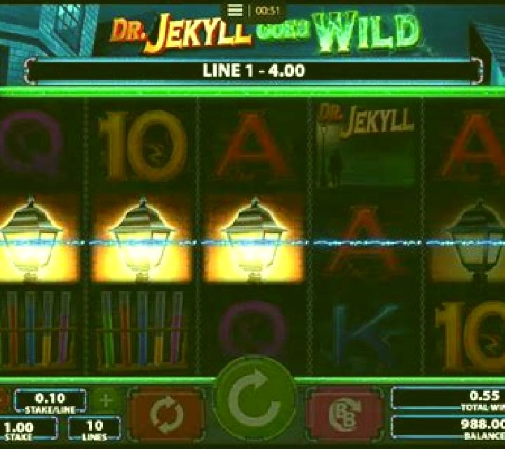 Dr. Jekyll Goes Wild slot game