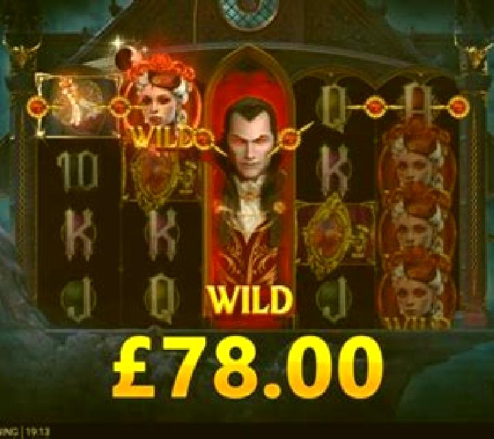 Dracula (NetEnt) slot machine