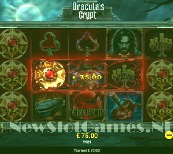 Dracula’s Crypt online slot