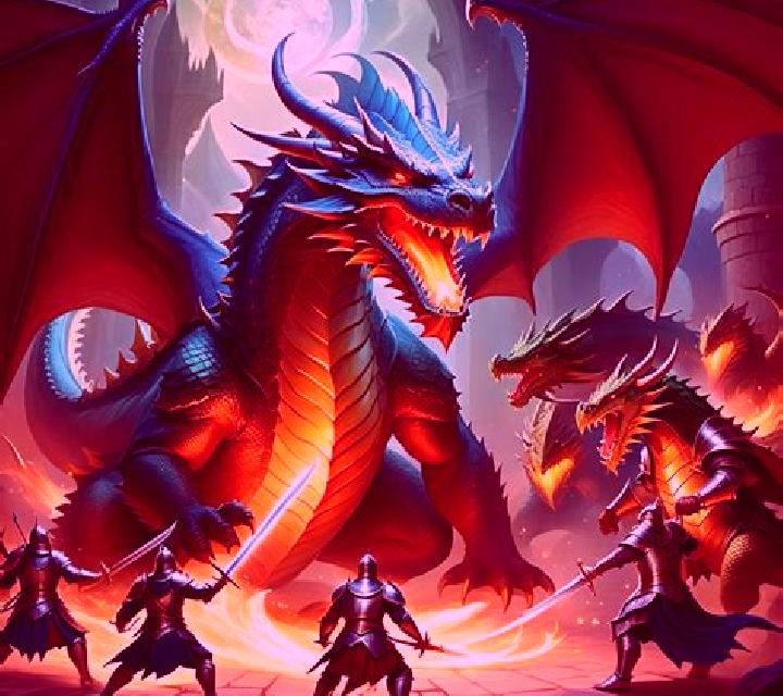Dragon and Knights online slot