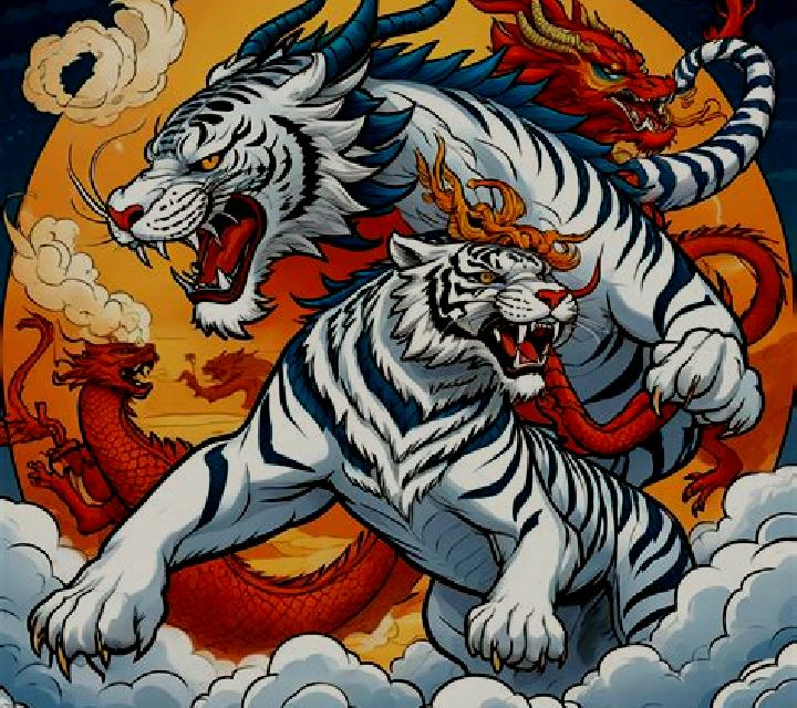 Dragon and Tiger Fighting online slot