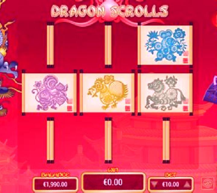 Dragon Scrolls Scratch slot