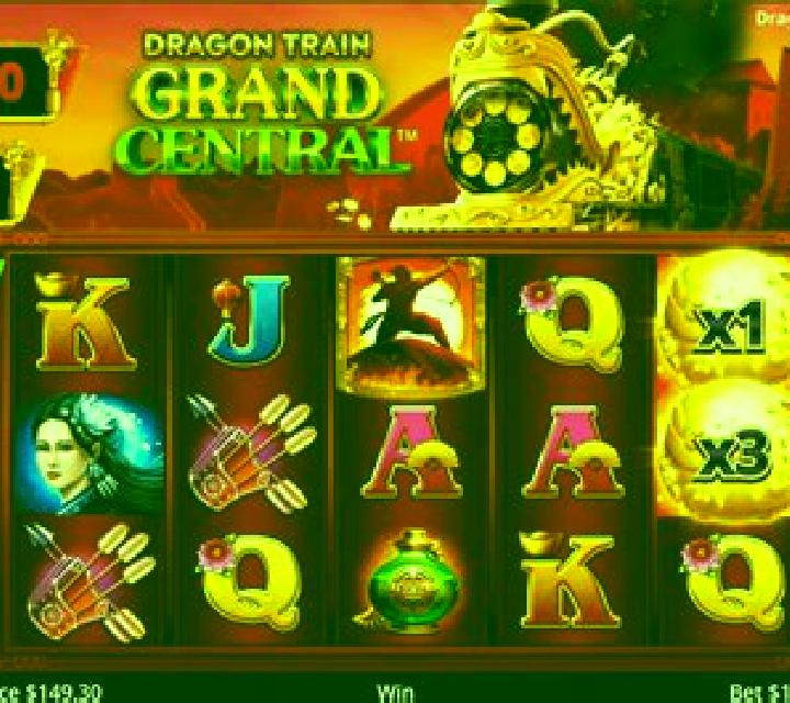Dragon Train Grand Central slot game