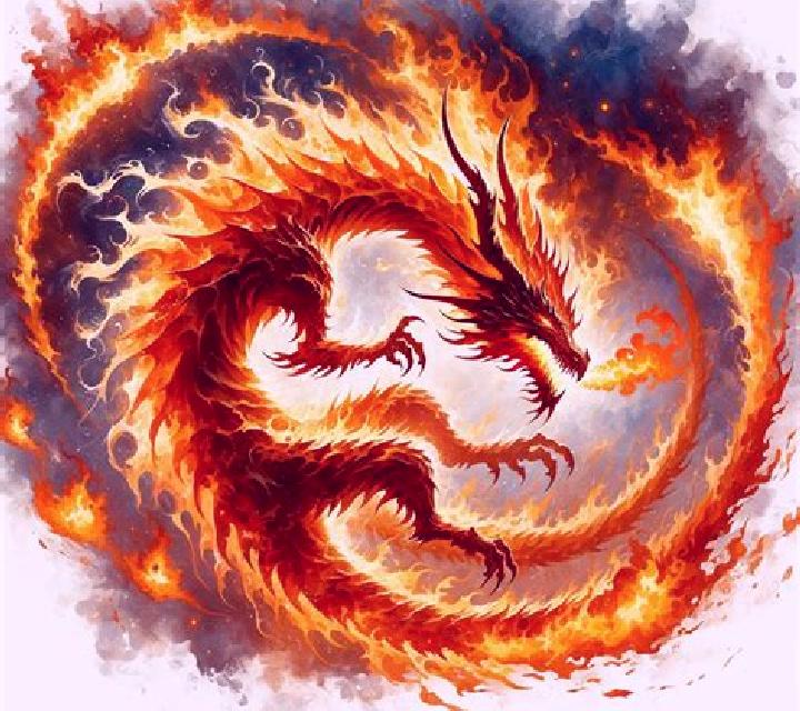 Dragon Wildfire: Cluster Win slot game