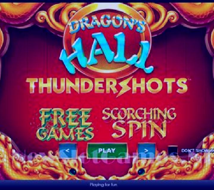 Dragons Hall Thundershots online slot