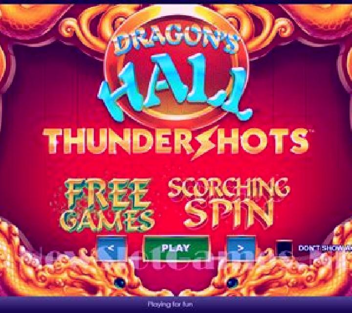 Dragons Hall Thundershots slot