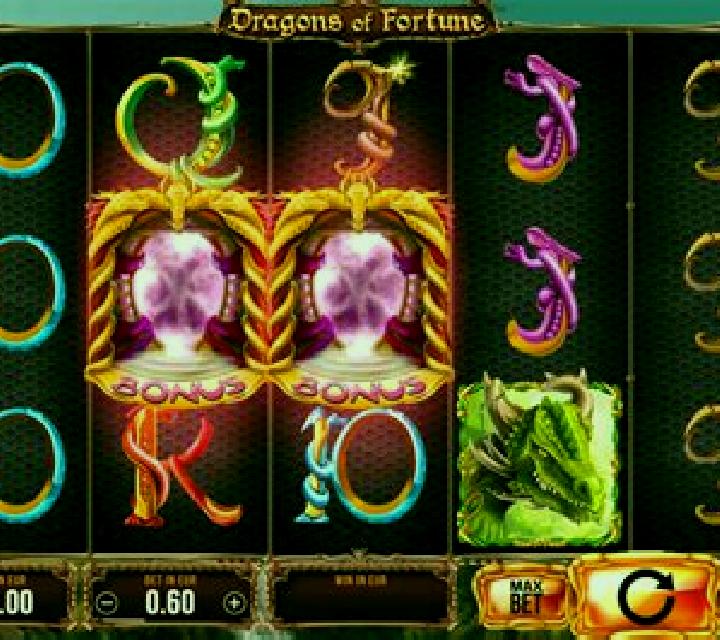 Dragons of Fortune slot machine
