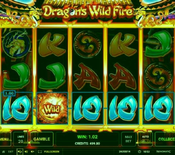 Dragon s Wild Fire slot machine