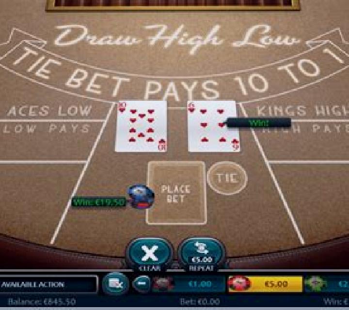 Draw High Low (Nucleus Gaming) online slot