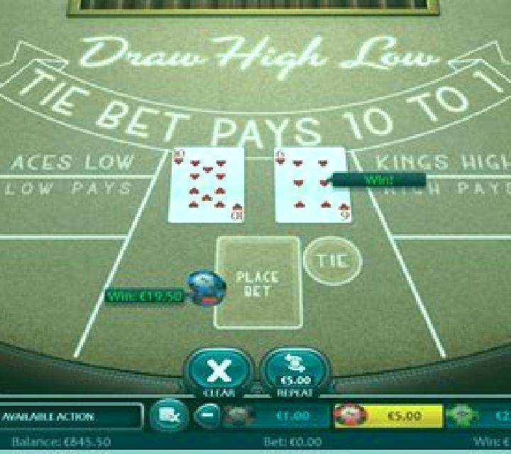 Draw High Low (Nucleus Gaming) slot game