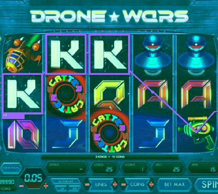Drone Wars slot machine