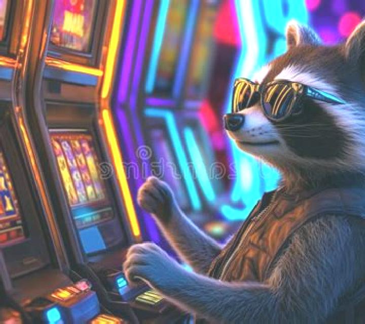 Drunk Raccoon slot machine