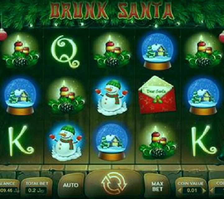 Drunk Santa slot