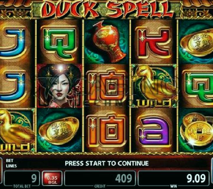 Duck Spell slot game