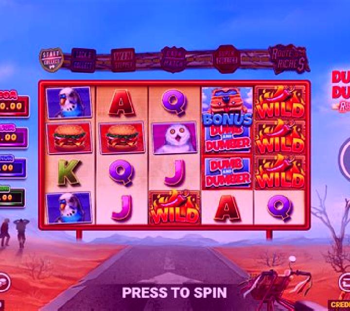 Dumb and Dumber Route to Riches slot