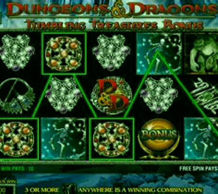 Dungeons and Dragons Crystal Caverns slot game