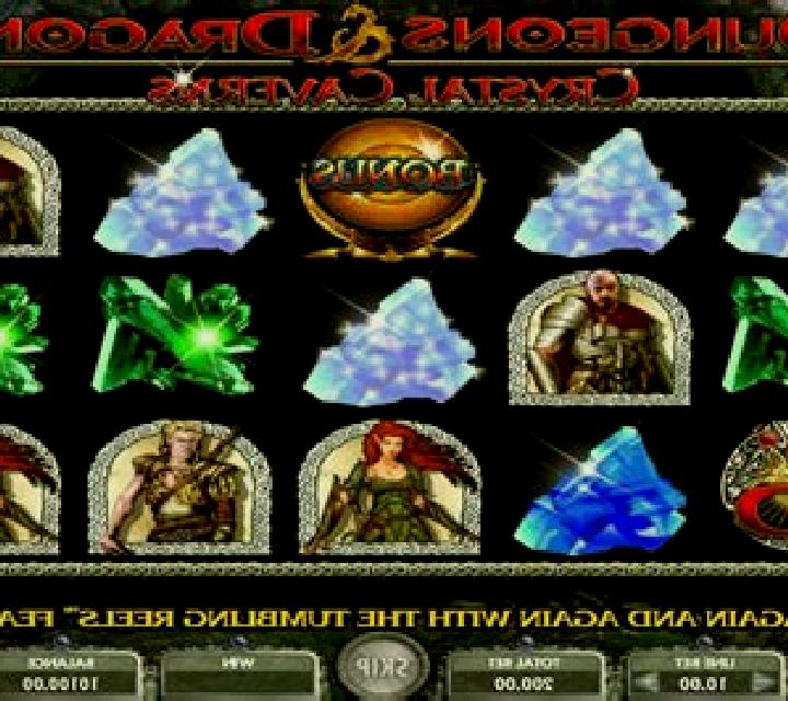 Dungeons and Dragons Crystal Caverns slot machine
