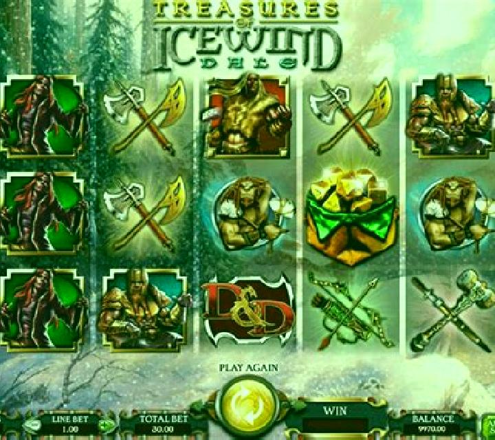 Dungeons and Dragons: Treasures of Icewind Dale online slot