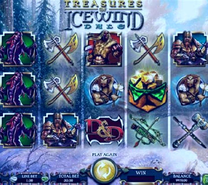 Dungeons and Dragons: Treasures of Icewind Dale slot game