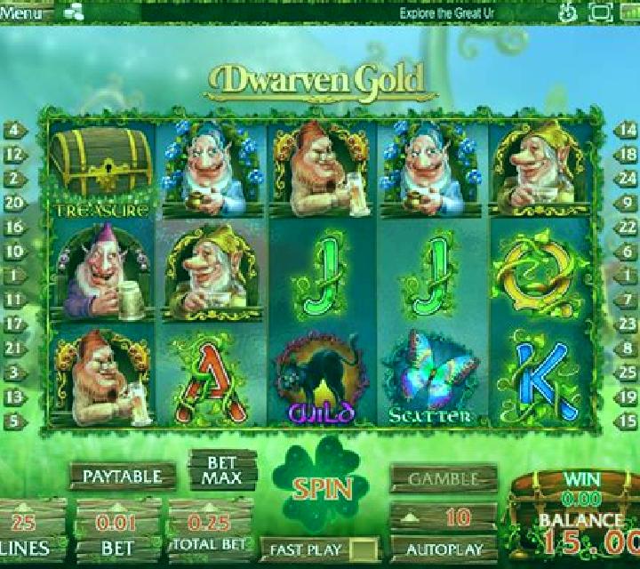 Dwarven Gold Deluxe slot game