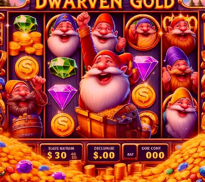 Dwarven Gold Deluxe slot machine