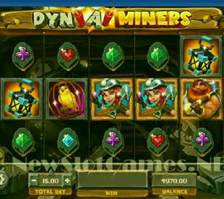 Dyn A Miners slot game